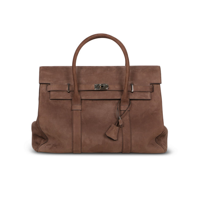 Travel Bag - Nubuck With Silver Details