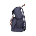 Picnic Backpack - ESCAPADE Denim Polyester & Imitation Leather For 4 Persons