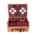 Picnic Basket - CHAMPS ELYSEES Willow & Leather For 6 Persons