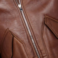 Bomber Jacket - Aviator Nappa Shearling Leather & Sheepskin Lined Zipped