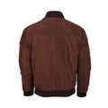 Bomber Jacket - VALSTARINO Suede Waterproof Padded & Zipped