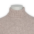 Sweater - Alpaca Super Fine & Polyamide Turtleneck 