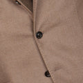 Blazer - Hopsack Wool & Polyester Unfinished Sleeves