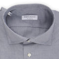 Shirt - Houndstooth Cotton Single Cuff