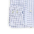 Shirt - Large Check Cotton Single Cuff + Breast Pocket