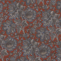Pocket Square - Flower Pattern Wool 
