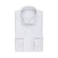 Shirt - Checkered Cotton Single Cuff