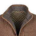 Waistcoat - AMBROS Loden Wool Buttoned High Collar