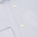 Shirt - Mini Checkered Cotton & Lyocell Single Cuff Slim Fit