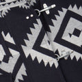 Jacket - Yateh 4 Ganci Geometric Pattern Wool & Polyamide Stretch Metal Hooks 