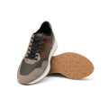 H383 New Running Coloured Suede And Canvas Sneakers