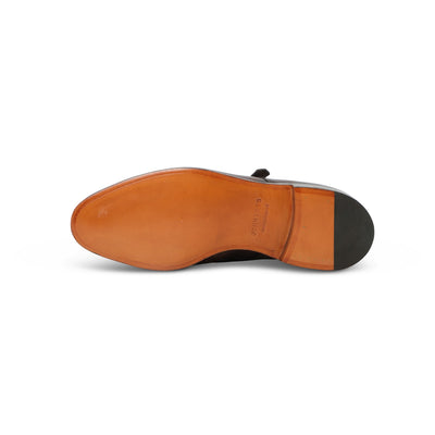 Double Monks - WILLIAM Museum Calf Leather & Double Leather Soles-10013622