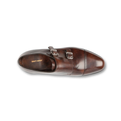 Double Monks - WILLIAM Museum Calf Leather & Double Leather Soles-10013622