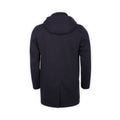 Peacoat - Wool & Polyester Faux Fur-Lined + Hoody