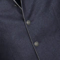 Dark Blue Linnen Jacket