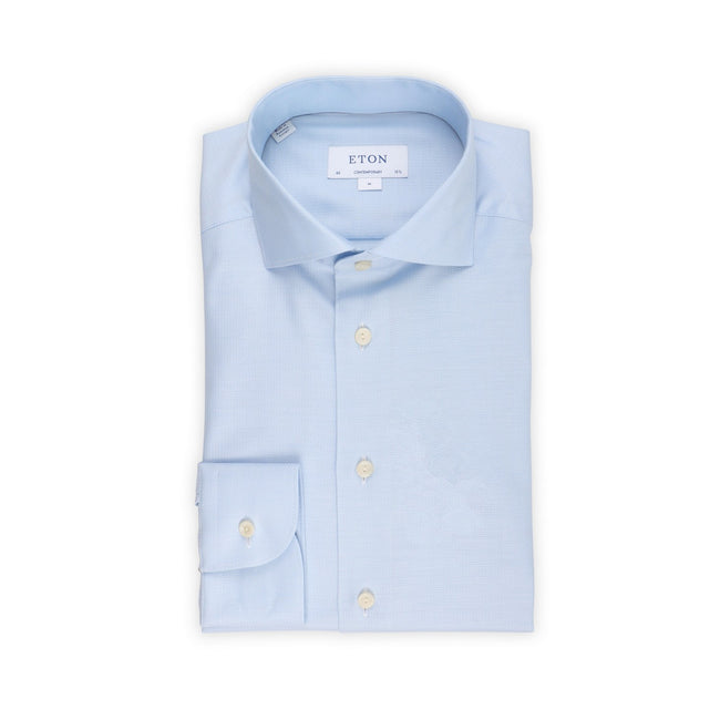 Shirt - Oxford Light Cotton Stretch Single Cuff Regular fit New Italian Collar