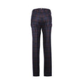 Pants - Checkered Flannel Wool & Polyamide 