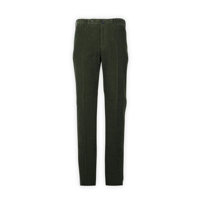 Pants - High Comfort Thin Rib Velvet Cotton Stretch