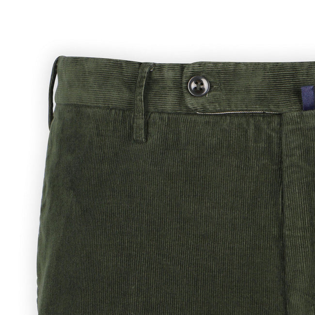 Pants - High Comfort Thin Rib Velvet Cotton Stretch