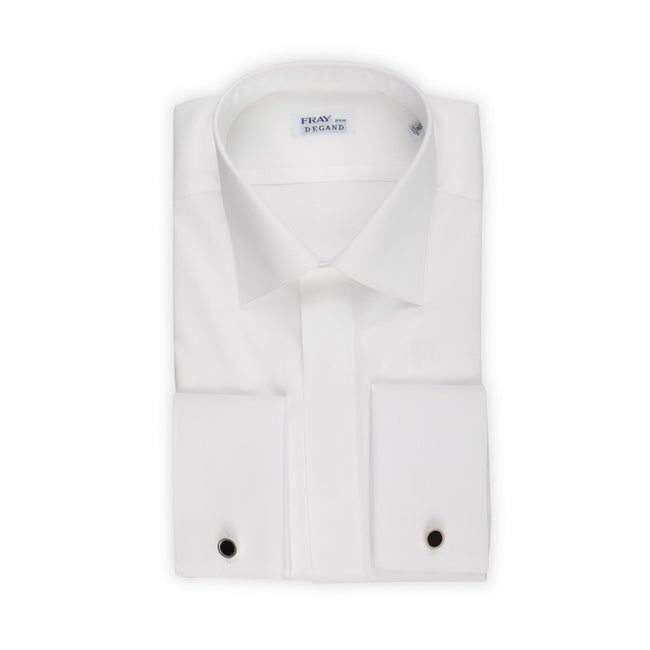 Tuxedo Shirt - ALBERTO Cotton Double Cuff Regular Fit-10013773