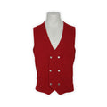 Cardigan - Wool & Cashmere Sleeveless Double-Breasted  