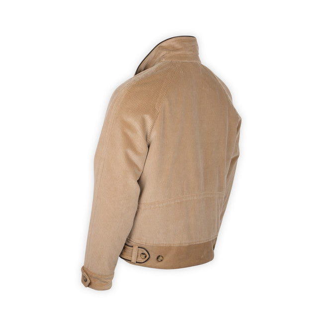 Jacket - Corduroy Cotton Polyamide Stretch Zipped