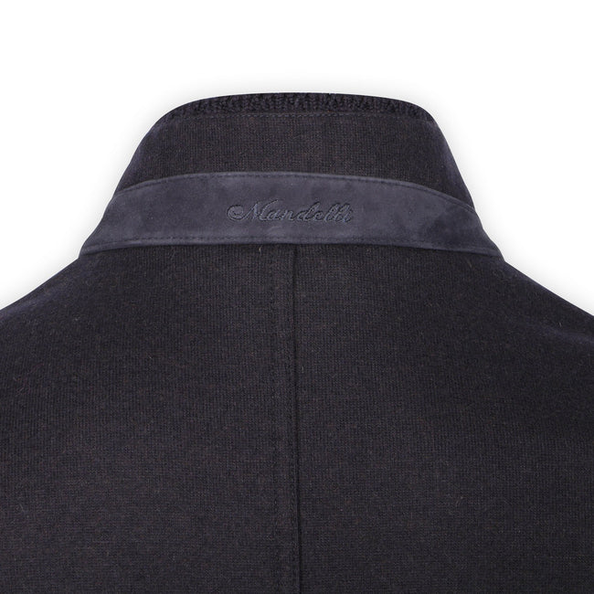 Bomber Jacket - Cashmere & Nylon Double Face Zipped