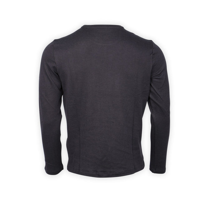 T-Shirt - Cotton & Cashmere Crew Neck Long Sleeves