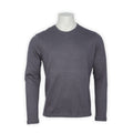 T-Shirt - Cotton & Cashmere Crew Neck Long Sleeves