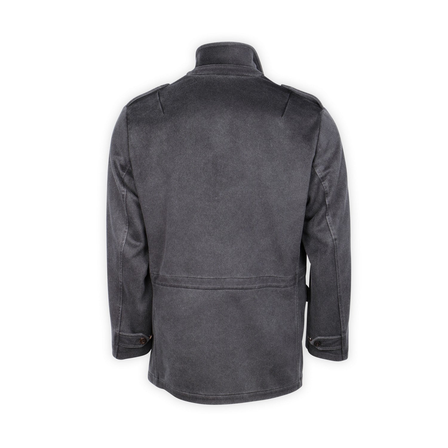 Field Jacket Cashmere Shoulders Tabs La Maison Degand