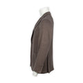 Blazer - Herringbone Wool & Cashmere Unfinished Sleeves
