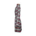 Dressing Gown - Checkered Cotton For Women 