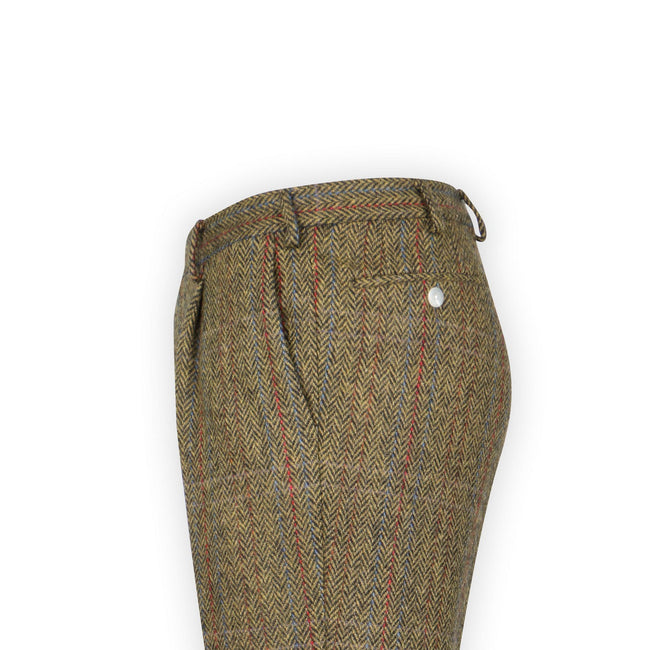 Pants - Herringbone Overcheck Wool 
