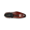 Oxfords - Limited Edition Patinated Leather & Leather Soles, Lace-Ups, Half Brogue + Medallion