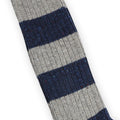 Socks - Striped Merino, Cashmere, Silk & Cotton Long