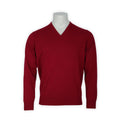 Sweater - ALBURY Geelong Lambswool V-Neck  