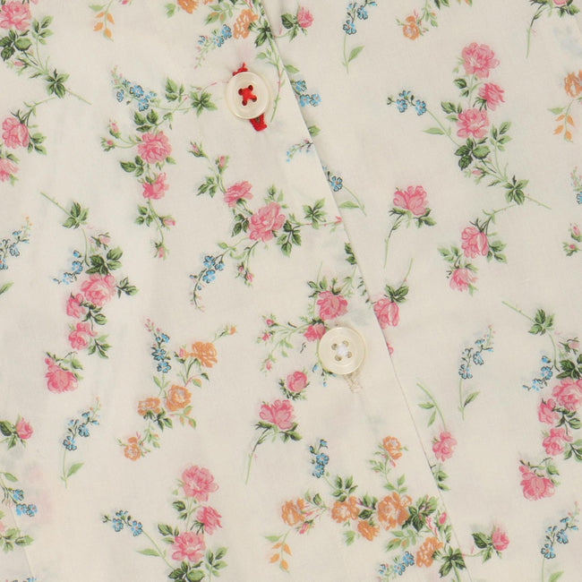 Nightshirt - Flowers Pattern Cotton For Women