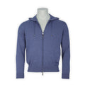 Zip-Up Sweater - Cashmere One Ply Hooded & Zipped