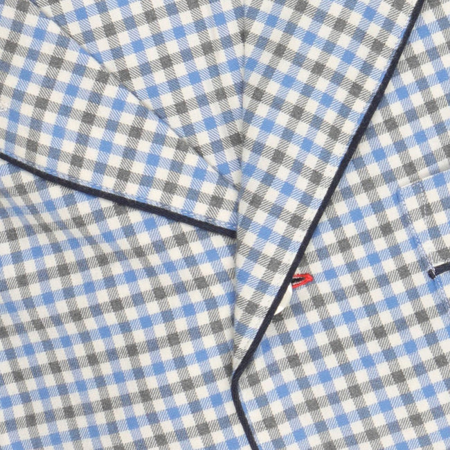 Pajama - Checkered Cotton Shirt + Pants 