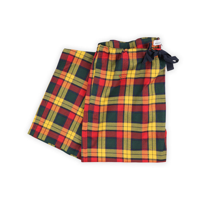 Pants - Checkered Cotton For Women