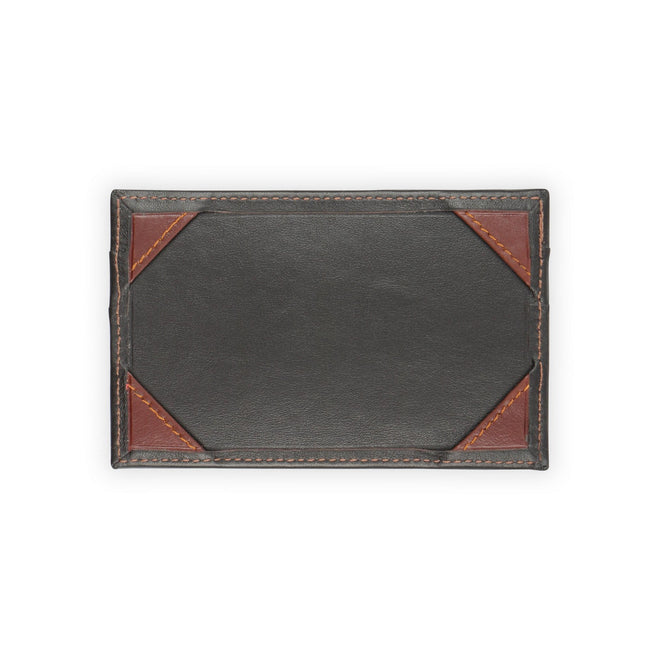 Card holder - Smooth Leather & Writing Support