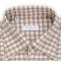 Winter Shirt - Checkered Cotton Single Cuff 