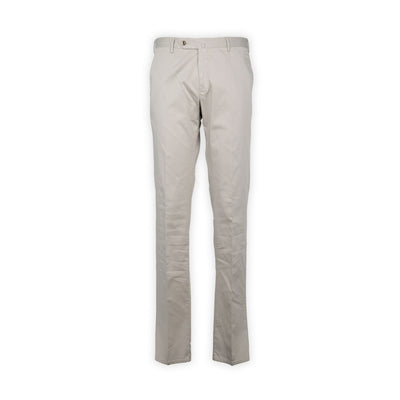 Pants - Jersey Grey Cotton & Polyamide Stretch