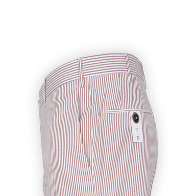 Pants - Striped Seersucker Cotton 