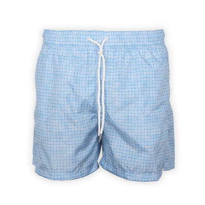 Swim Shorts - MADEIRA AIRSTOP Flowers Pattern Microfiber