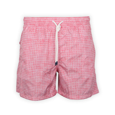 Swim Shorts - MADEIRA AIRSTOP Flowers Pattern Microfiber
