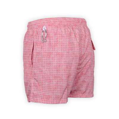 Swim Shorts - MADEIRA AIRSTOP Flowers Pattern Microfiber