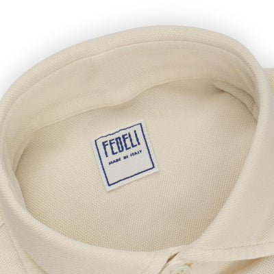 Polo Shirt - Cotton Piqué Frosted Long Sleeves