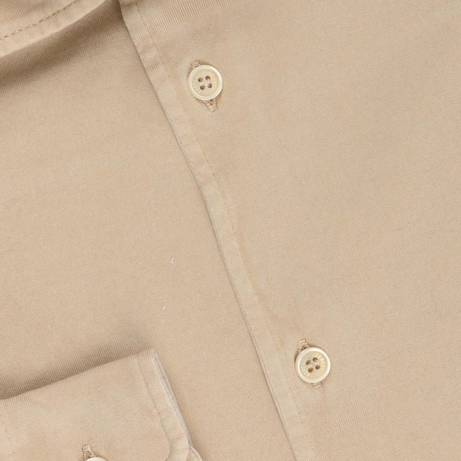 Polo Shirt - JASON Jersey Giza Organic Cotton Long Sleeves