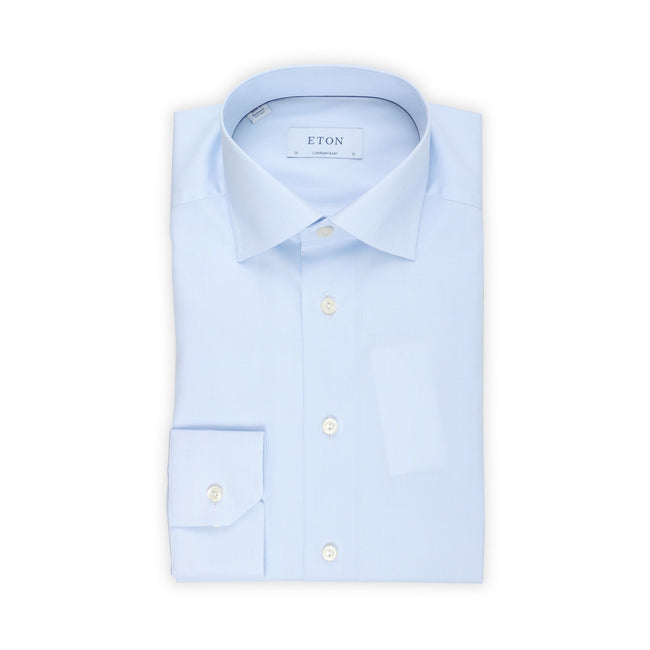 Shirt - Mini Lines Cotton Single Cuff Regular Fit